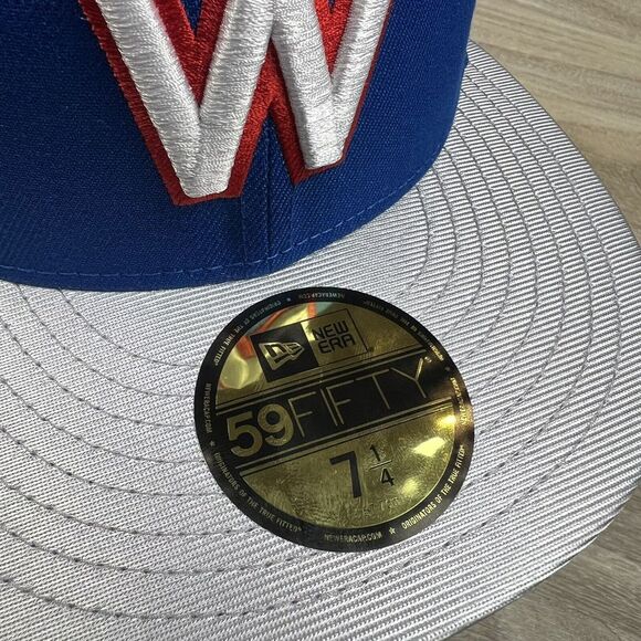 WASHINGTON SENATORS 1937 ALL-STAR GAME PATCH HAT 7 1/4 NEW ERA 59FIFTY JUICE BOX - Picture 6 of 16